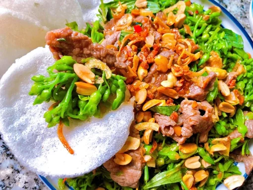 Gỏi bò hoa thiên lý