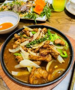 Bò cháy tiêu xanh