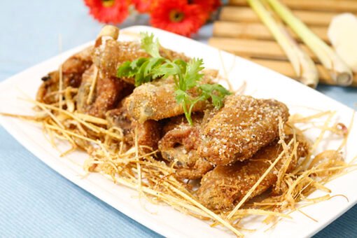 Cánh gà rang muối
