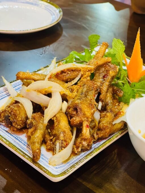 Chân gà chiên cay