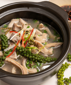 Dạ dày om tiêu xanh